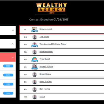 No. 1 for Wealthy Agency Launch No. 1 for Wealthy Agency Launch